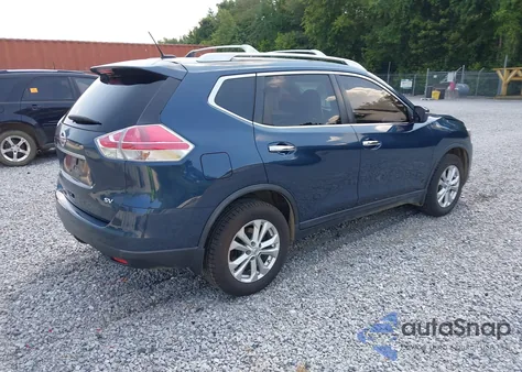 2016 Nissan Rogue Sv из США, поврежденный, VIN KNMAT2MT7GP656371